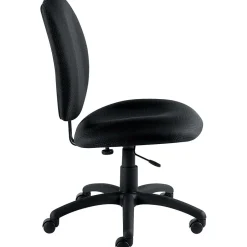 Fabric Armless Task Chair, Black (OTG11650-QL10) Office Chairs