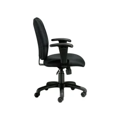 New Fabric Task Chair, Patterned Black (OTG11612B) Office Chairs
