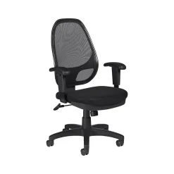 Clearance Mesh Fabric Manager Chair, Black (OTG11641B) Office Chairs