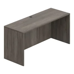 Sale Superior 66" Credenza Desk Shell, Artisan Gray (TDSL6624CSAGL) Computer Desks