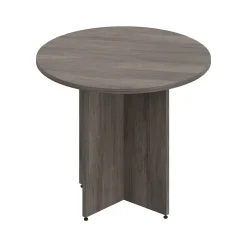 New Superior 36" Round Conference Table, Artisan Gray (TDSL36RAGL) Conference Room Tables