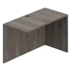 Superior 48" Return Shell Desk, Artisan Gray (TDSL4824RAGL) Computer Desks