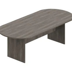 Outlet Superior 95" Racetrack Conference Table, Artisan Gray (TDSL9544RSAGL) Conference Room Tables
