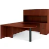 Clearance Offices to Go Superior Lam Bundle 6, American Dark Cherry Lam, 71"W x 102"L x 65.5"H/29.5"H Computer Desks