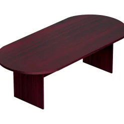 Superior Laminate 95"L Racetrack Conference Table, American Mahogany (SL9544RS-AML) Conference Room Tables