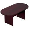 Best Superior 71''W Racetrack Conference Table, Mahogany (SL7136RS-AML) Conference Room Tables