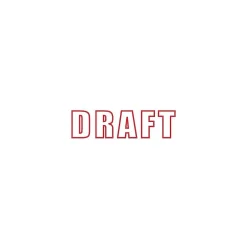 Offistamp ® Pre-Inked Stamp, "Draft", Red Ink Clearance