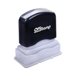 Offistamp Pre-Inked Stamp, POSTED, Red Ink (034521) Hot