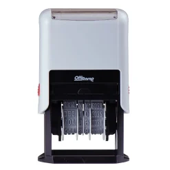 Offistamp Self-Inking Rectangle Date Stamp, Black Ink (034506) Online