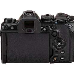 Cameras & Camcorders<Olympus OM SYSTEM OM-1 20.4 Megapixel Mirrorless Camera Body Only, Black (V210010BU000)