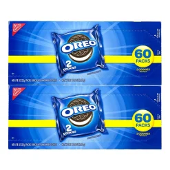 Cookies<Oreo Chocolate Sandwich Cookies, 1 oz., 120 Packs/Box (304-00072)