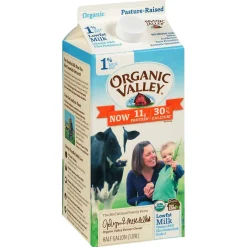 Milk & Creamer<Organic Valley 1% Milk, 64 oz., 3/Pack (307-00349)