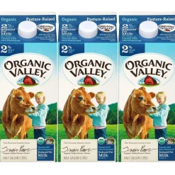 Milk & Creamer<Organic Valley 2% Milk, 64 oz., 3/Pack (307-00347)