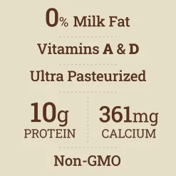 Milk & Creamer<Organic Valley Skim Milk, 64 oz., 3/Pack (307-00350)