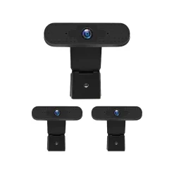 OTM Essentials HD Pro 1920 x 1080 Webcam, 2 Megapixels, Black, 3/Pack (OB-AKK-3PK)* Webcams