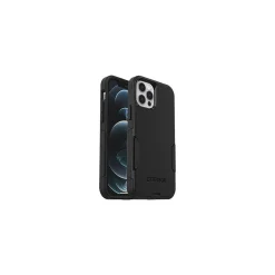 Cell Phone Cases<OtterBox Commuter Series Black Cover Case for iPhone 12/12 Pro, Shock Absorbing, Black (77-65405)