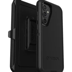 Cell Phone Cases<OtterBox Defender Holster Case for Galaxy S23 FE, Shock Absorbing, Black (77-94283)