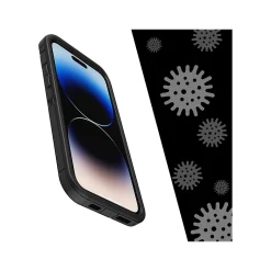 Cell Phone Cases<OtterBox Defender Series Pro Black Rugged Case for iPhone 14 Pro Max (77-88714)