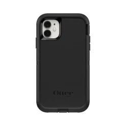 Cell Phone Cases<OtterBox Defender Series Black Rugged Case for iPhone 11 (77-62457)