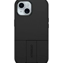 Cell Phone Cases<OtterBox uniVERSE rugged Case for iPhone 15, Shock Absorbing, Black (77-92676)