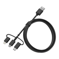 OtterBox USB-A Charging Kit for Most Smartphones, 5000mAh, Black (78-80638)