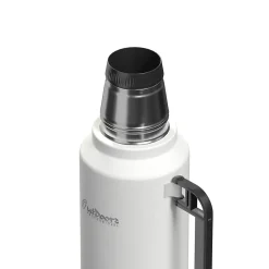 Outdoors Professional Stainless Steel Vacuum Insulated Termo Classic Water Bottle, 33 oz., White Mountains (OUTD9386)