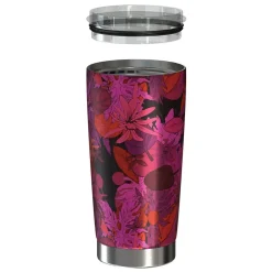 Outdoors Professional Stainless Steel Double-Walled Vacuum Insulated Classic Tumbler, 20 oz., Tropical Purple (OUTD9317)