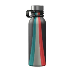 Water Bottles<Outdoors Professional Stainless Steel Double-Walled Vacuum-Insulated Travel Bottle, 20 oz., Retro Good Vibes (OUTD9294)