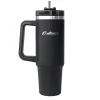 Outdoors Professional Stainless Steel Double-Walled Vacuum Insulated Tumbler with Straw, 40 oz., Black (OUTD9041)