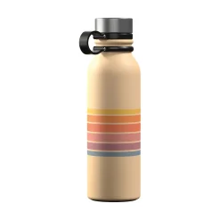 Water Bottles<Outdoors Professional Stainless Steel Double-Walled Vacuum-Insulated Travel Bottle, 20 oz., Retro (OUTD9287)
