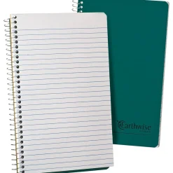 Oxford Earthwise 1-Subject Notebooks, 5" x 8", Narrow Ruled, 80 Sheets, Green (25-400R) Outlet