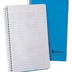 Oxford Earthwise 1-Subject Notebooks, 6" x 9.5", College Ruled, 80 Sheets, Blue (25-203R) Online