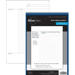 Oxford FocusNotes Notepad, 8.5" x 11.75", Cornell Ruled, White, 70 Sheets/Pad (90221) Online