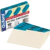 Outlet Index Card Files, 4" x 6", Multicolor (04613) Index Cards