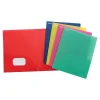 Oxford 2-Pocket Presentation Folders, Assorted Colors, 25/Box (OXF 99810) New