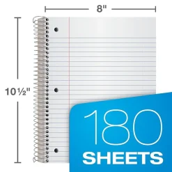 Oxford 5-Subject Subject Notebooks, 8