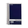 Oxford 5-Subject Subject Notebooks, 6" x 9.5", Wide Ruled, 175 Sheets, Blue (63859)