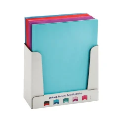 Oxford Twisted 2 Pocket Portfolio Folders, Assorted Colors (OXF 52074) Best
