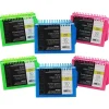 Sale View Front Spiral Index Cards, 3" x 5", Pack of 6 (ESS73138-6) Index Cards