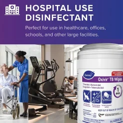 Oxivir Disinfecting Wipes, 160/Box, 12/Carton (4599516)