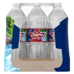 Bottled Water<Ozarka 100% Natural Spring Water, Regular Flavor, 33.8 oz. Plastic Bottles, 15/Carton (11475188)