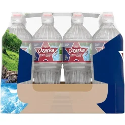 Bottled Water<Ozarka 100% Natural Spring Water, Regular Flavor, 700ml Bottles with Sport Cap, 24/Carton (12086825)