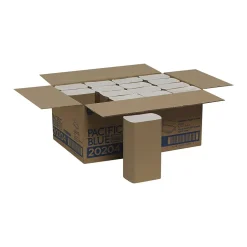 Paper Towels<Pacific Blue Basic Multifold Paper Towels, 1-ply, 250 Sheets/Pack, 16 Packs/Carton (20204)