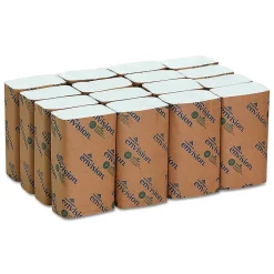 Paper Towels<Pacific Blue Basic Recycled Single Fold Paper Towels, 1-ply, 250 Sheets/Pack, 16 Packs/Carton (20904)