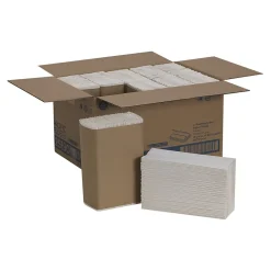 Paper Towels<Pacific Blue Basic Recycled C-Fold Paper Towels, 1-ply, 240 Sheets/Pack, 10 Packs/Carton (25190)