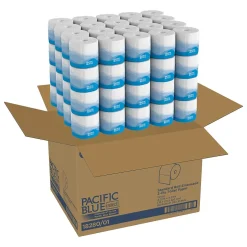 Pacific Blue Select Standard Toilet Paper, 2-Ply, White, 550 Sheets/Roll, 80 Rolls/Carton (18280/01)