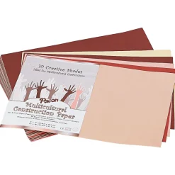 Sale 12" x 18" Construction Paper, Assorted Colors, 50 Sheets/Pack (P9512-0001) Construction Paper