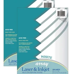 Sale 8.5" x 11" Multipurpose Paper, 20 lbs., 500 Sheets/Ream (PAC152004-2) Multipurpose Paper