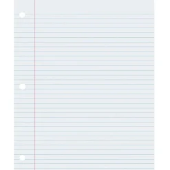 Pacon Composition Writing Paper, 8.5" x 11", 3-Hole Punched, 500 Sheets/Pack, 2/Bundle (PAC2405-2) Outlet