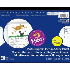 Discount Multi-Program Handwriting Tablet, 40 Sheets, 6/Pack (PAC2483-6) Classroom Paper
